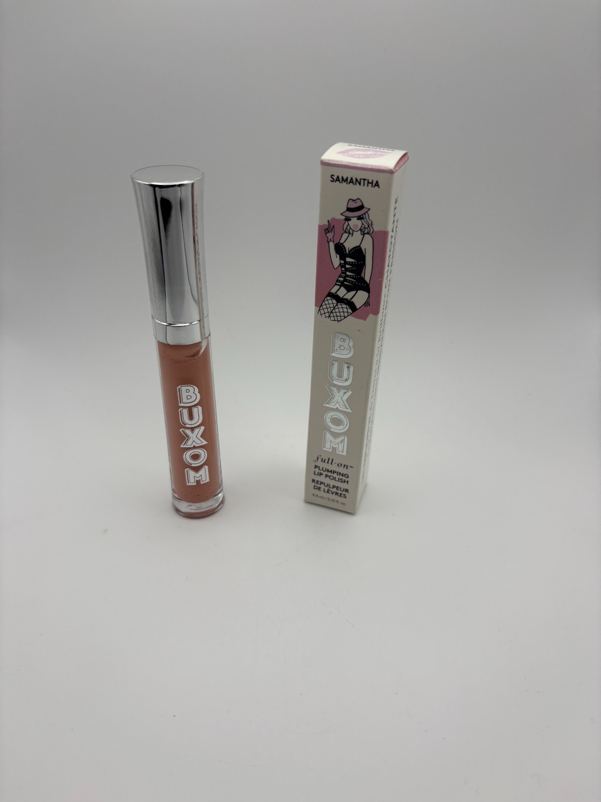 BUXOM Full-On Plumping Lip Polish Full Size Samantha.15 oz