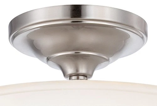 Minka Lavery 4172 Harbour Point 2 Light 14"W Semi-Flush Ceiling - Coal - Picture 3 of 12