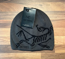 Arc'teryx Bird Head Toque Beanie Gray Orca Merino Wool Knit Winter Hat Cap NWT