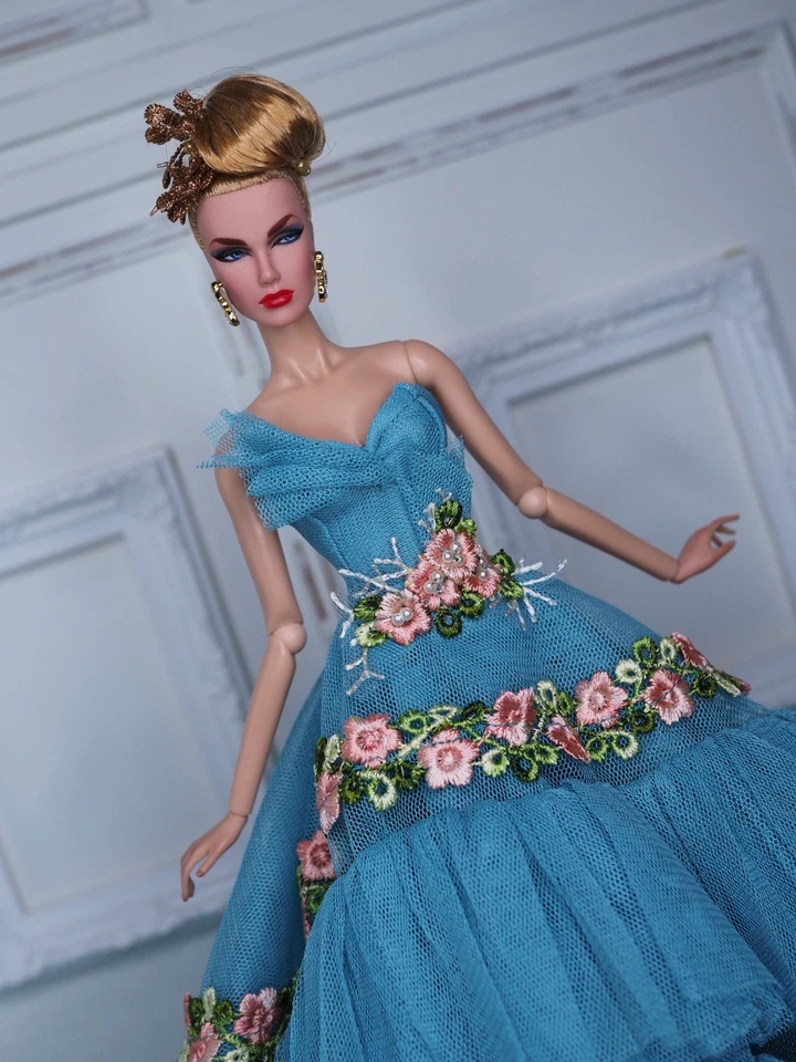 Handmade Outfit for Fashion Royalty,Fr2,Barbie model muse doll by Monaeglow - Image 4 of 4