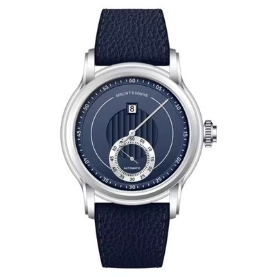 Men s Automatic Mechanical Watch Jumping Hour Movement Sapphire Glass Waterproof