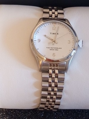 Timex The Waterbury LDS SST 30mm TW2R69400D7 Uhr NEU NEW wristwatch