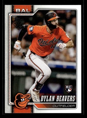 2026 Topps #339 Dylan Beavers RC Rookie H004