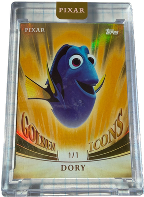2025 Pixar Gold – DORY - 1/1 - Double Gold Golden Icons | eBay