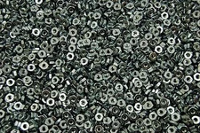 (2500) Machine Screw Hex Nuts 6-32 Zinc Plated 5/16 Hex