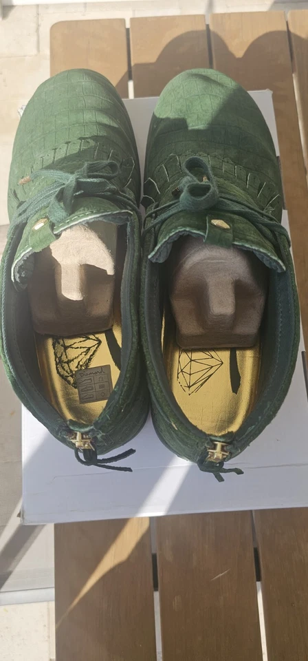 Diamond Supply Co. Ibn Jasper Diamond Supply Mens Sz 11.5  Sneakers green croc - Image 4 of 4