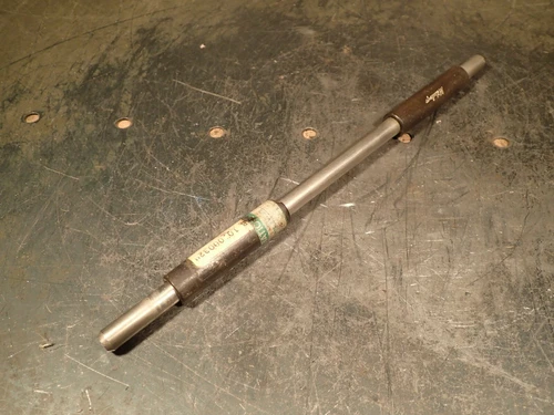 Mitutoyo 167-150 10" Micrometer Standard Calibration Bar Rod w/ Plastic Handles