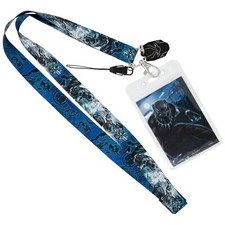 Black Panther Lanyard Blue
