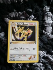 2000 Pokemon Blaine's Dodrio Gym Challenge 1st Edition NM 7