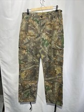 Vintage Walls Advantage Timber Cargo Pants Men's Medium Camo Pocket Green Brown
