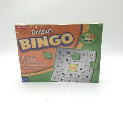 Lakeshore Learning Division Bingo   New and Sealed Educational Game Fun Party