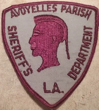 LA Avoyelles Parish Louisiana Sheriff Patch