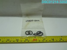 QTY=6: 07000-12011 METRIC O-RINGS BLACK