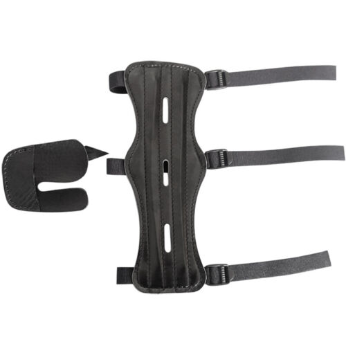 Archery protection kit leather arm protection finger protection finger guard archery - Picture 1 of 9