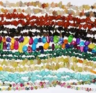 Nugget Moonstone Agate Opal Jade Turquoise Lapis Sunstone 3x4-5x8mm Beads 34"