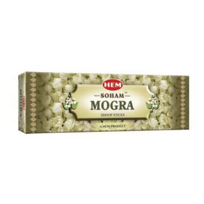 Hem Soham Mogra Dhoop Sticks (Pack of 12) with Free Shipping