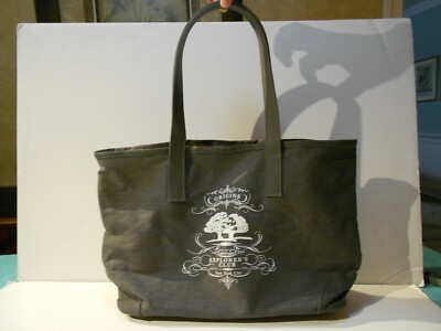 ORIGINS Explorers Club NEW YORK CITY Tote Bag GRAY NEW