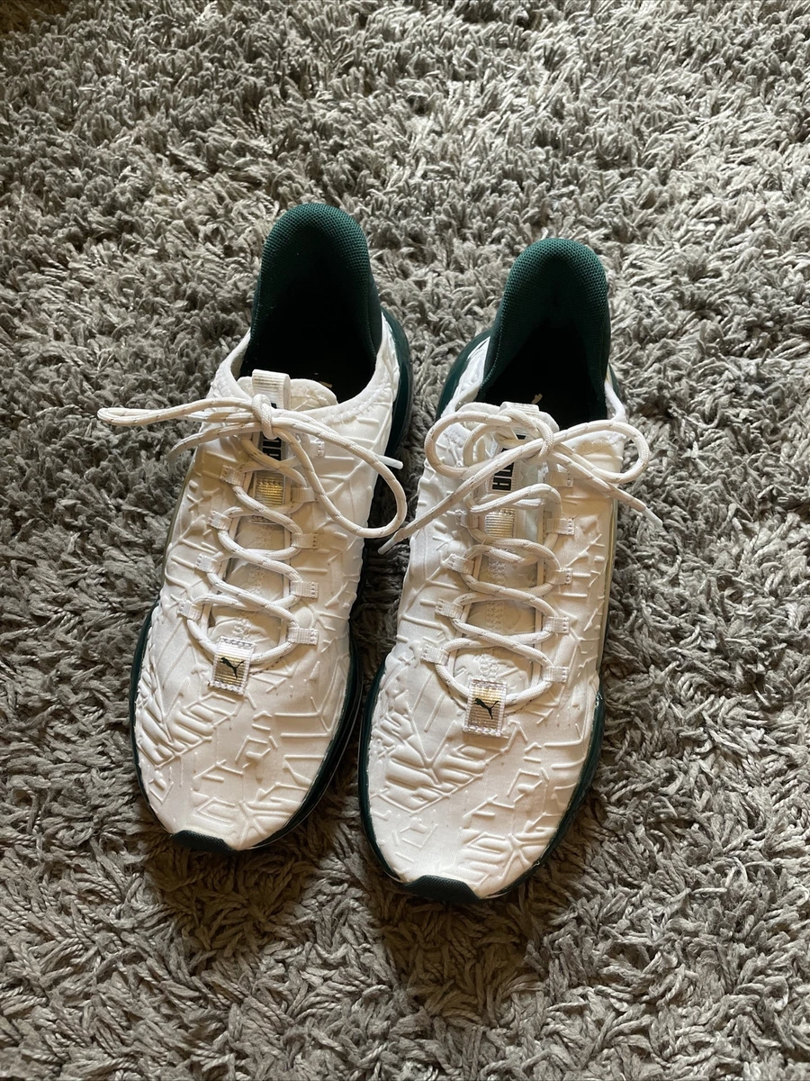 Puma Mode XT TZ Trailblazer Lace Up Green White Womens Running