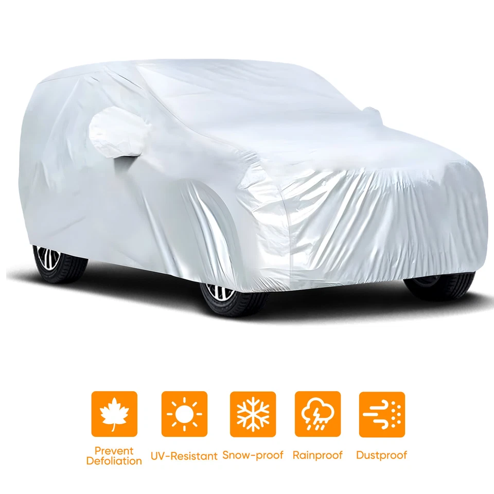 Cubierta de coche SUV impermeable resistente al sol protección contra todo tipo de clima Foto 3 de 4