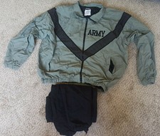 US Military Issued Army IPFU PT Pants Jacket set Medium Long West Point issue