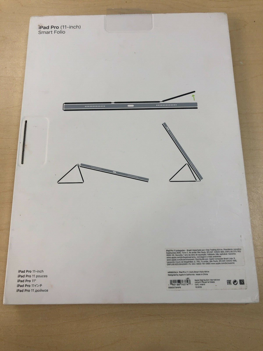 iPad Pro 11inch Smart Folio mrx82zm/a 白 Smart Folio for 11-inch iPad Pro (1st Generation) - White