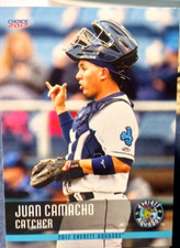 2017 Choice Everett AquaSox Baseball Card of Juan Camacho #5 (NM) Free Rtns