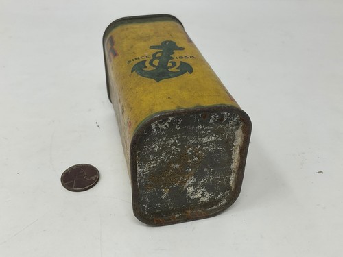 Vintage Anchor Spice Tin. Vintage Spice Can Tin. David G. Evans St. Louis - Picture 5 of 5