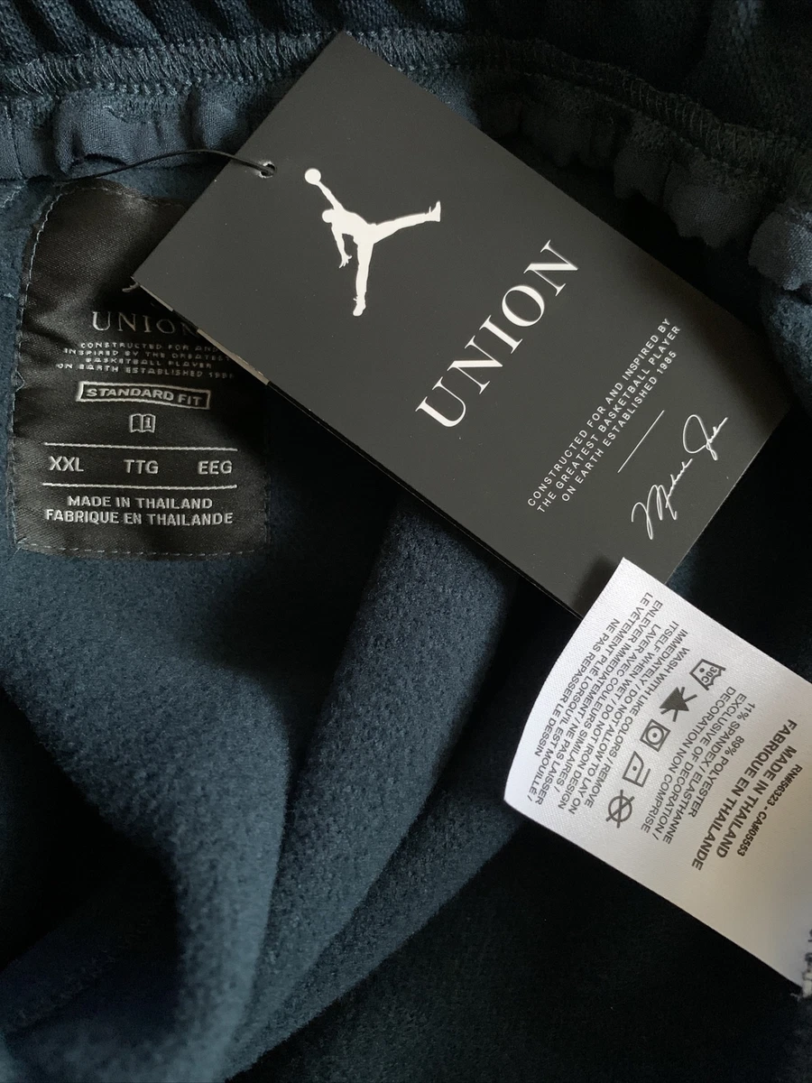 NIKE AIR JORDAN X UNION LA LEISURE PANTS [CV1201 454] LOS ANGELES DELTA 4  SZ XXL