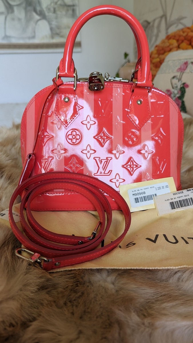 LOUIS VUITTON ルイ・ヴィトン アルマ レット M93596 ルイ・ヴィトン アルマGM M93596 ヴェルニ レディース