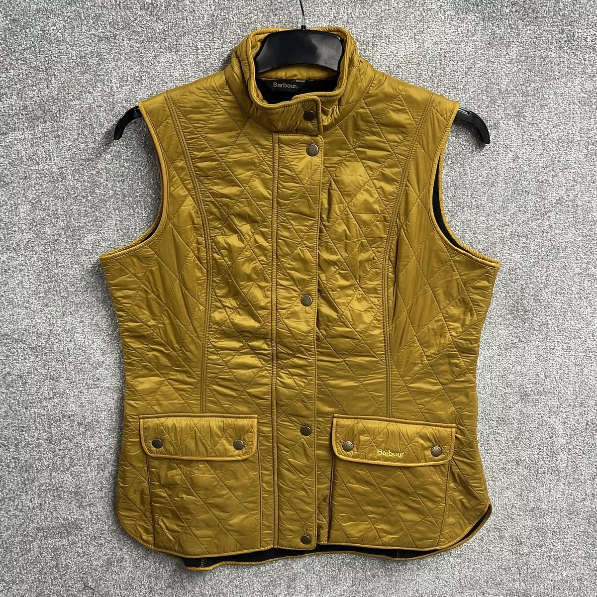 Barbour waistcoats gold new arrivals