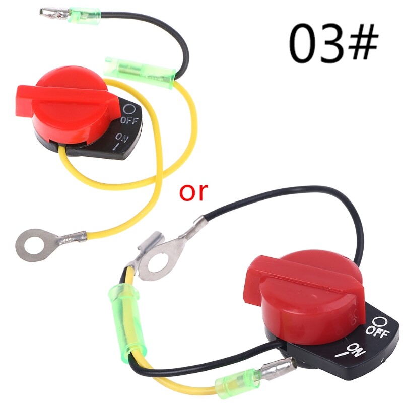 Interrupteur Arrêt Moteur Rouge - Pour Gx110 Gx120 Gx160 Etc. | Tondeuse Générateur