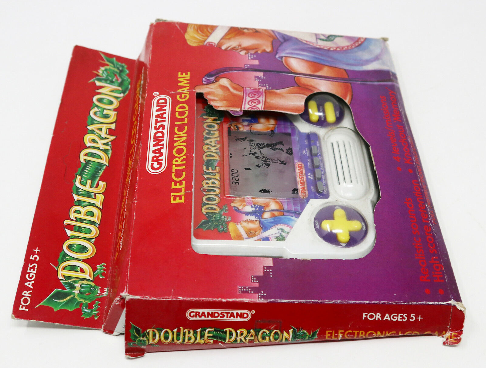 Mini Game Antigo Double Dragon 2.  Produto Vintage e Retro Tiger