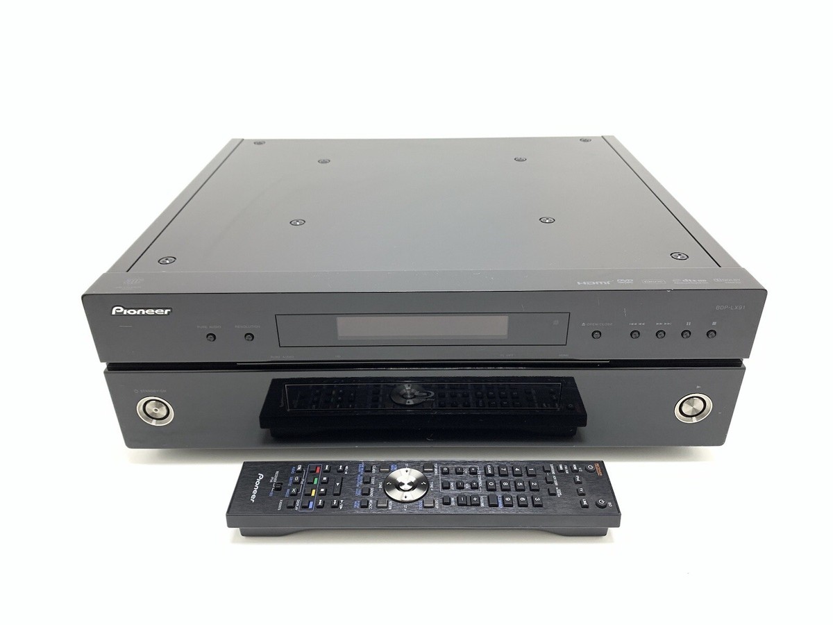 PIONEER BDP-LX91 Blu-Ray CD DVD Disc Player With Remote High PIONEER BDP-LX91 Blu-Ray CD DVD Disc Player With Remote High