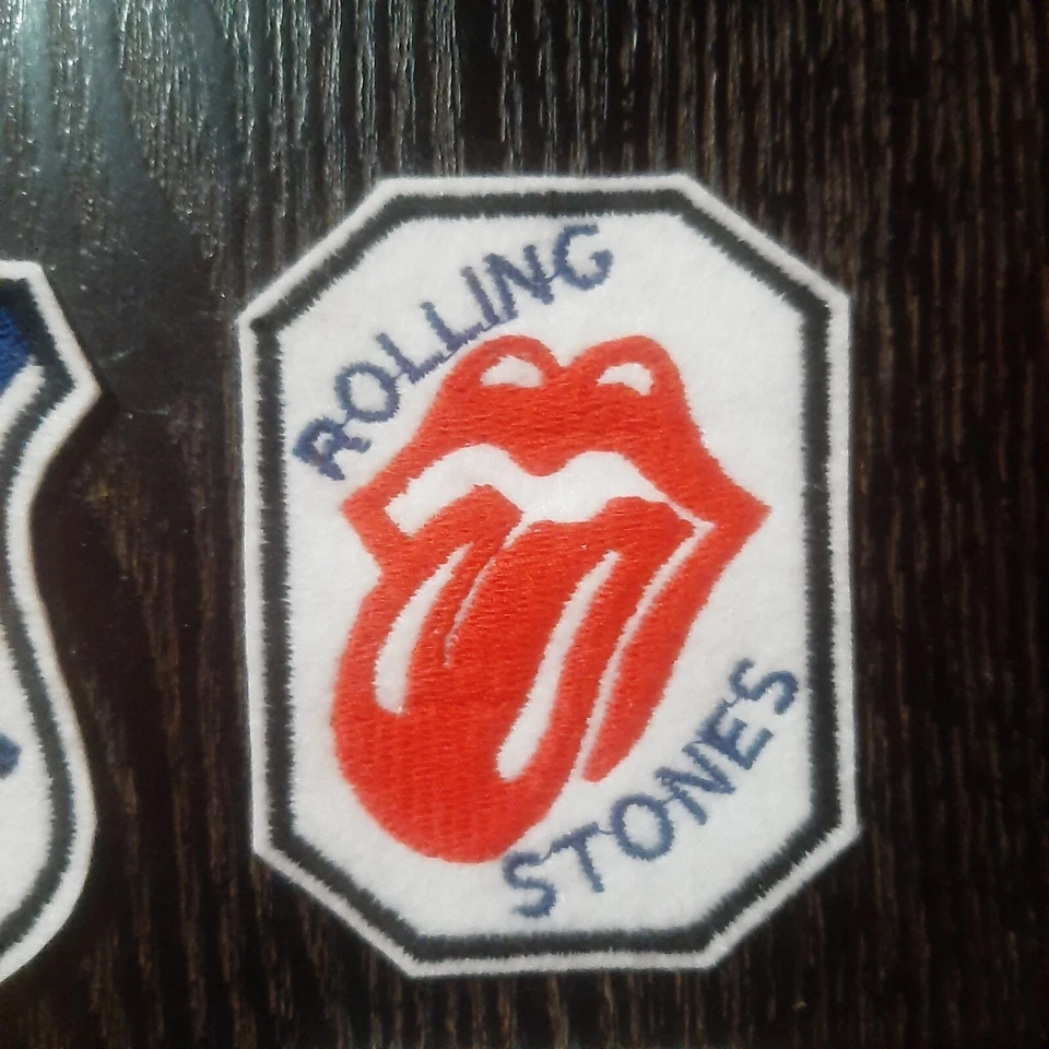 6 pcs of The Rolling Stones Patches Tongue Rock Band Music Embroider Sew on - Image 4 of 4