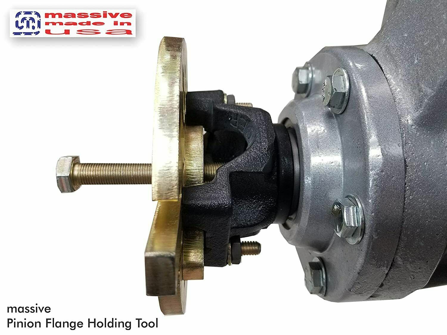 Pinion Flange Holding Tool Holder Yoke Wrench Rear End Axle GM 10 12 14