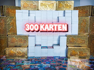  300 Yugioh Karten Original Magier, Drache | 75 Ultra Super HOLO & Rares Deutsch