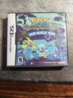 Pokemon Mystery Dungeon: Blue Rescue Team (Nintendo DS, 2006) Plus Manual/Case