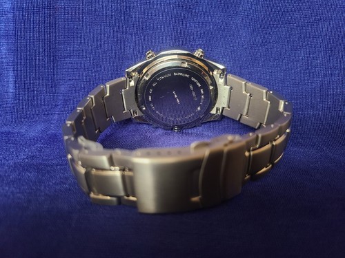 Herren Florida Keys Time Uhr Digital/Analog Titangehäuse & Armband - Bild 9 von 14
