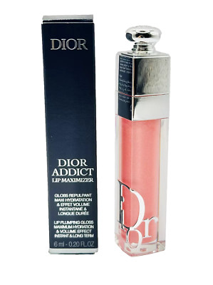 Dior Adict Lip Maximizer #030  ''Shimmer Rose'' Lip Plumping Gloss  New In Box