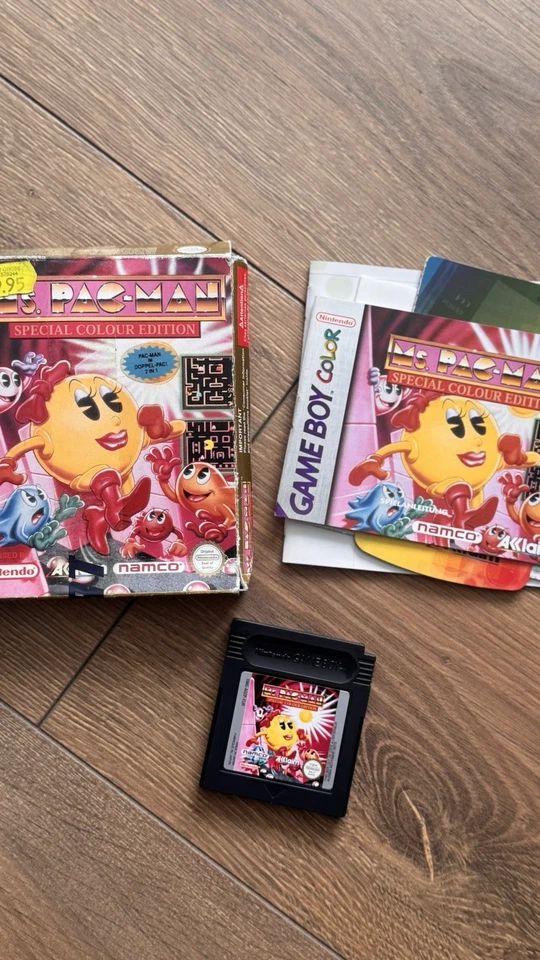 MS. PAC-MAN: SPECIAL COLOR EDITION - Nintendo Game Boy Color GBC - PAL uk boxed  - Image 3 of 4