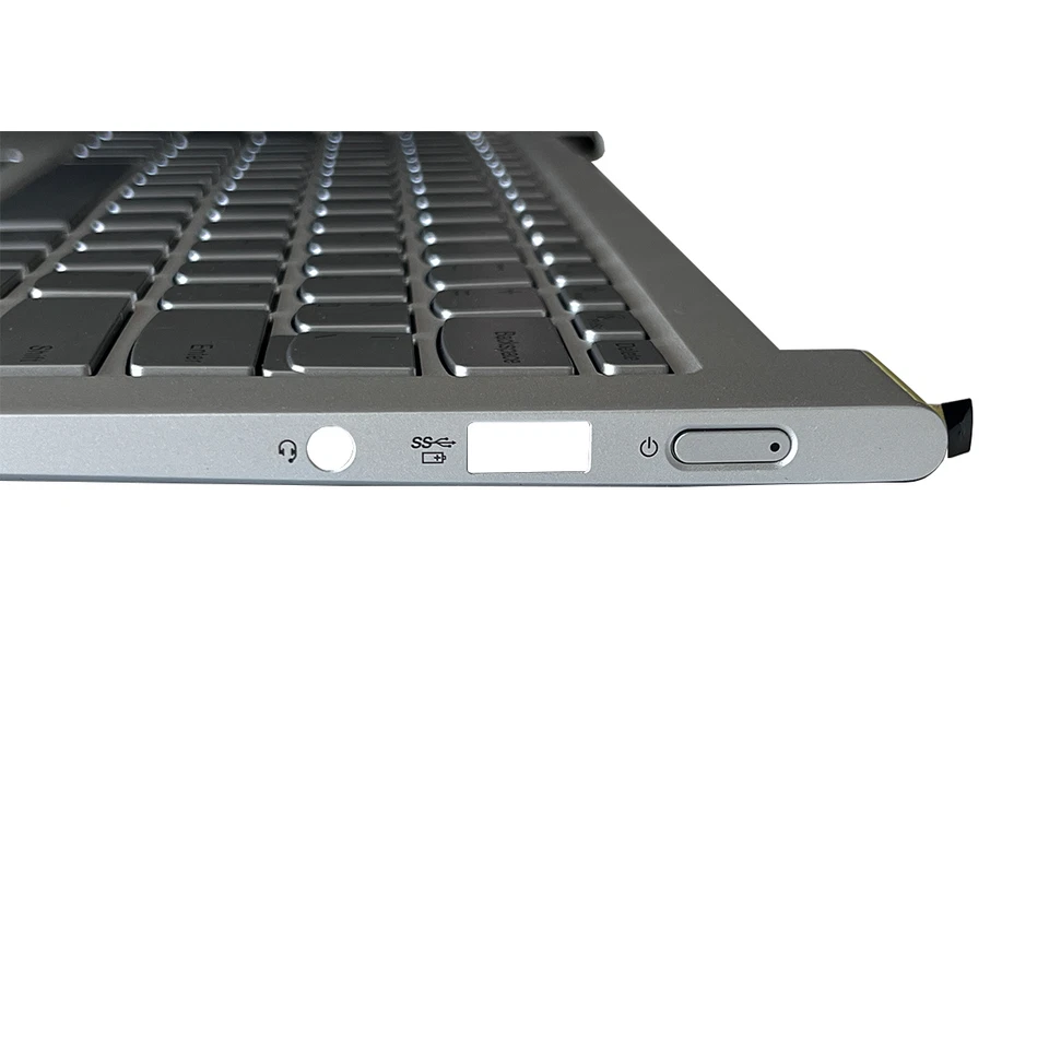 For Lenovo IdeaPad Slim 7 14IAP7 Palmrest Backlit Keyboard 5CB1H82621 Cloud Grey - Image 3 of 4