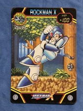 MP Rockman X Megaman X No.12 1993 Bandai Rare Japanese Japan Mega Rock Man Card