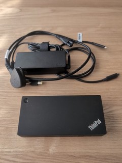 Lenovo Thinkpad 40AY0090UK Universal USB C Dock Black