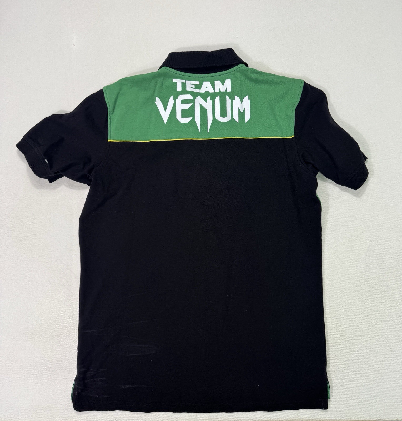 Venum Fighter Series Brazilian Design Mens 2XL Short Sleeve Polo Shirt 2 Sided
