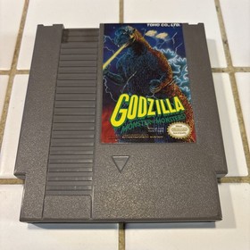 Nintendo NES Godzilla: Monster of Monsters! Complete In Box!
