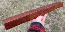 Granadillo Wood Turning Blank 1-1/2" x 1-1/2" x 18" Waxed Air Dried 10 + Years