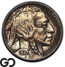 1937-S Buffalo Nickel 5C San Francisco Mint Gem BU Lustrous