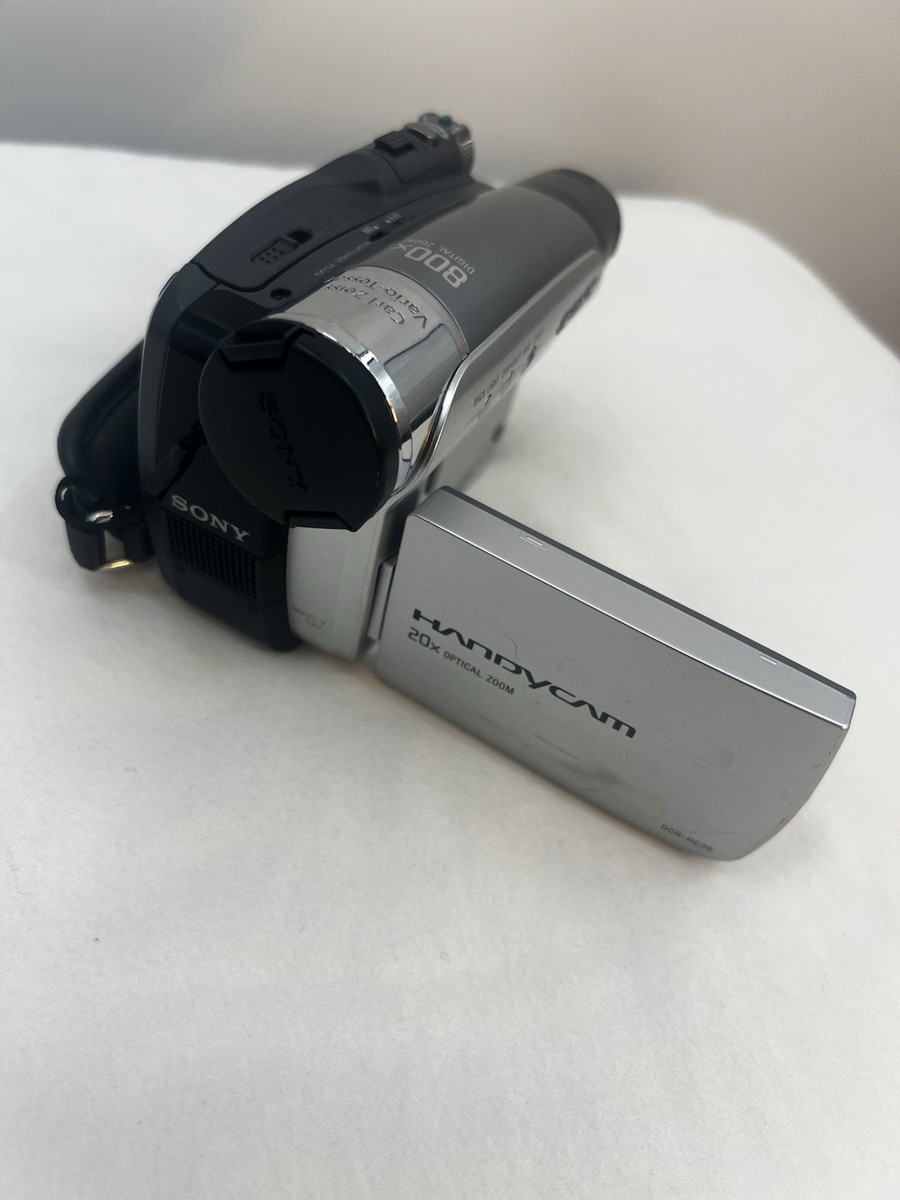 Sony HandyCam DCR-HC36 20x Optical Zoom 800x Digital Silver