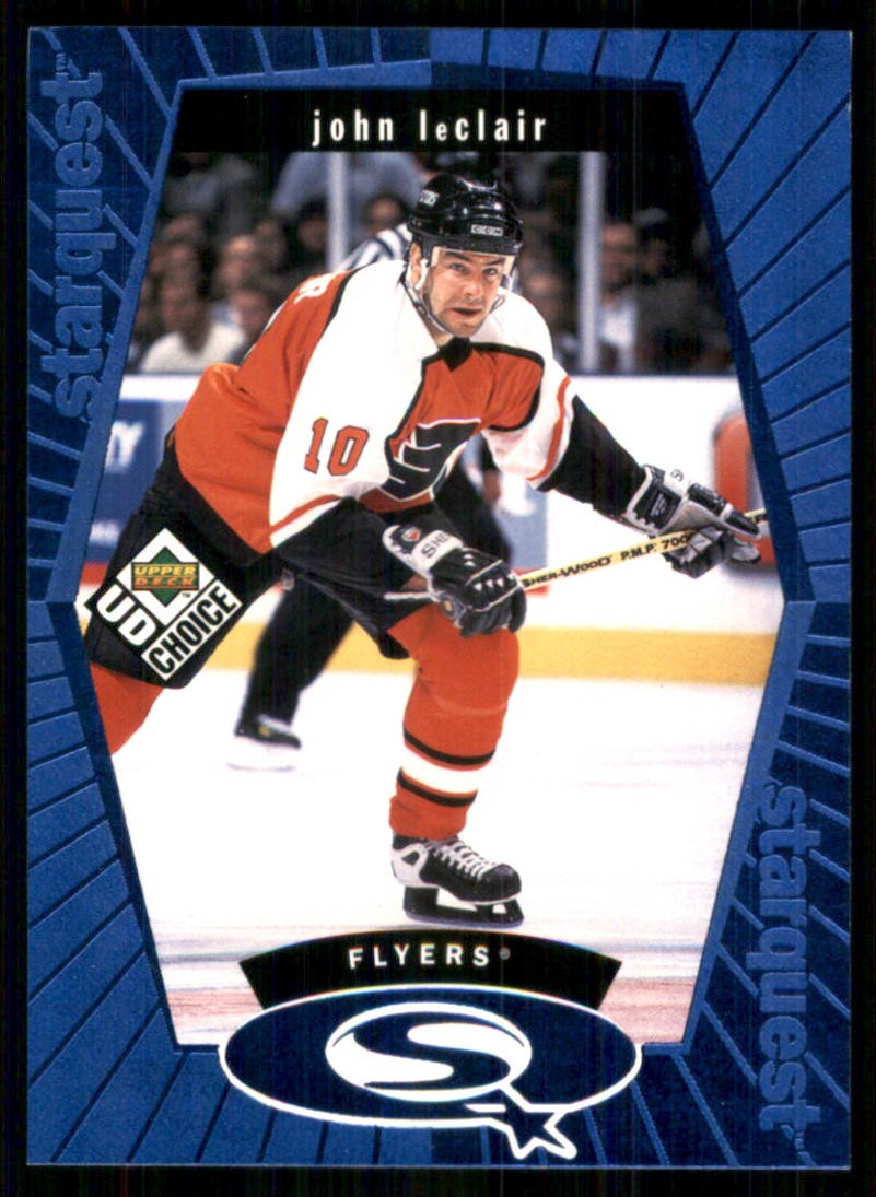 1998-99 UD Choice StarQuest Blue #SQ15 John LeClair Philadelphia Flyers TW3261
