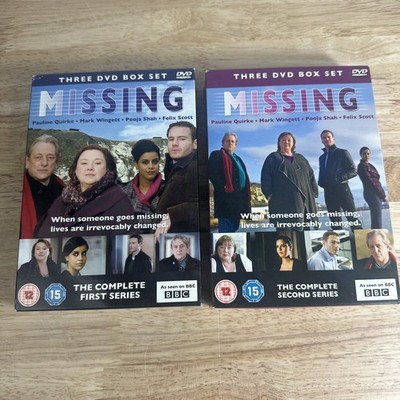 Missing Complete First & Second Series DVD Box Set Pauline Quirke BBC UK